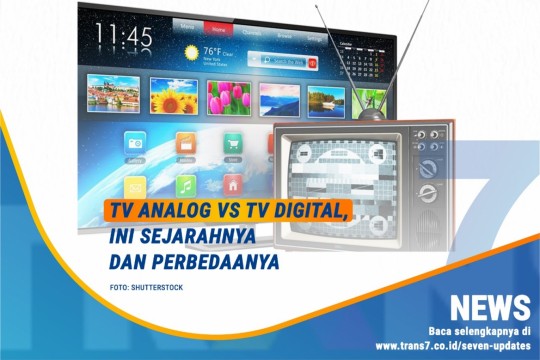 TV Analog VS TV Digital, Ini Sejarah Dan Perbedaannya