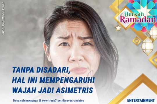 Tanpa Disadari, Hal Ini Mempengaruhi Wajah Jadi Asimetris