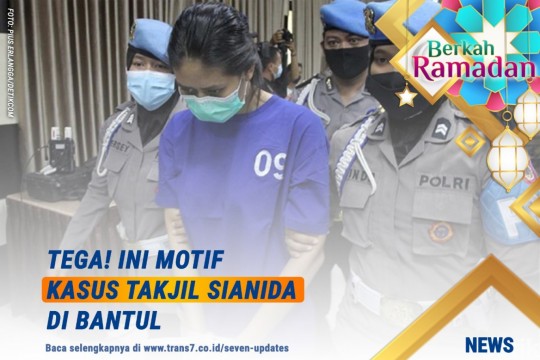 Tega! Ini Motif Kasus Takjil Sianida Di Bantul