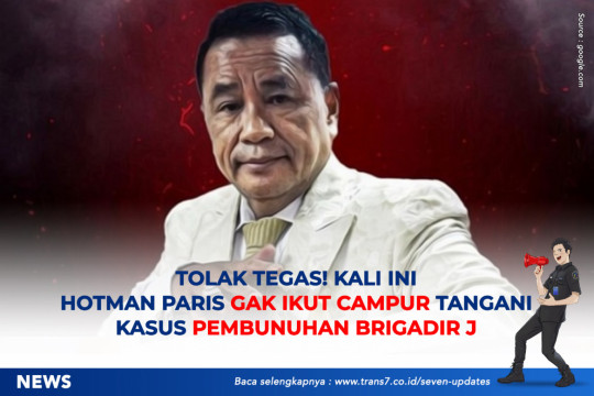 Tolak Tegas! Kali Ini Hotman Paris Gak Ikut Campur Tangani Kasus Pembunuhan Brigadir J