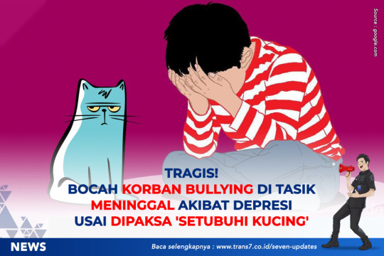 Tragis! Bocah Korban Bullying Di Tasik Meninggal Akibat Depresi Usai Dipaksa 'Setubuhi Kucing'