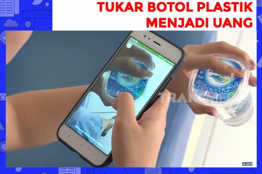 Tukar Botol Plastik Menjadi Uang