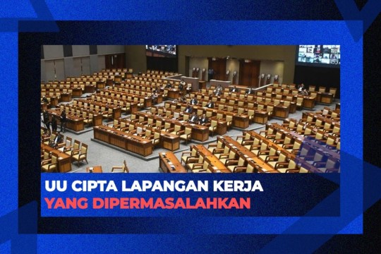 UU Cipta Lapangan Kerja Yang Dipermasalahkan