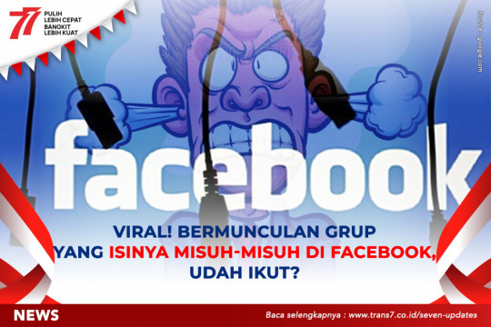 Viral! Bermunculan Grup Yang Isinya Misuh-Misuh Di Facebook, Udah Ikut?