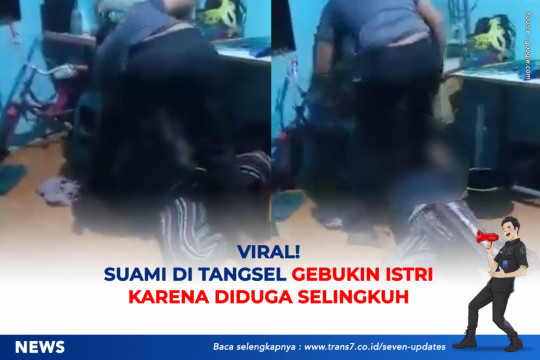 Viral! Suami Di Tangsel Gebukin Istri Karena Diduga Selingkuh
