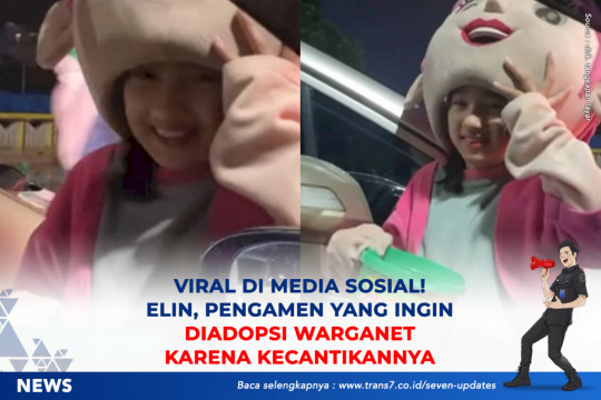 Viral Di Media Sosial! Elin, Pengamen Yang Ingin Diadopsi Warganet Karena Kecantikannya