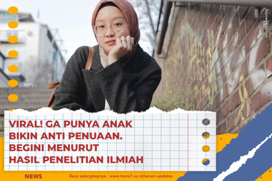 Viral Gak Punya Anak Bikin Anti Penuaan. Begini Menurut Hasil Penelitian Ilmiah