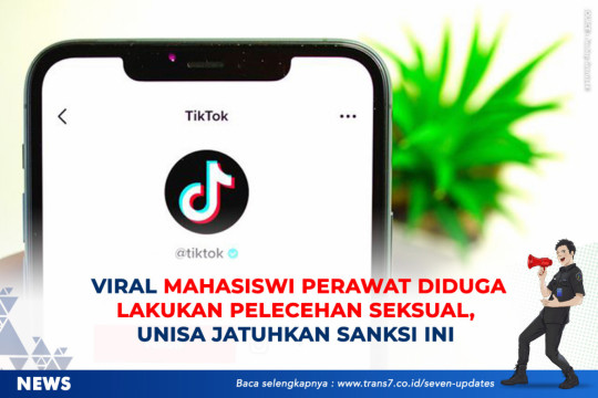 Viral Mahasiswi Perawat Diduga Lakukan Pelecehan Seksual, Unisa Jatuhkan Sanksi Ini