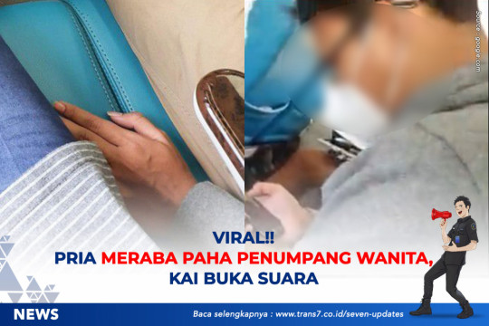 Viral Pria Meraba Paha Penumpang Wanita, KAI Buka Suara