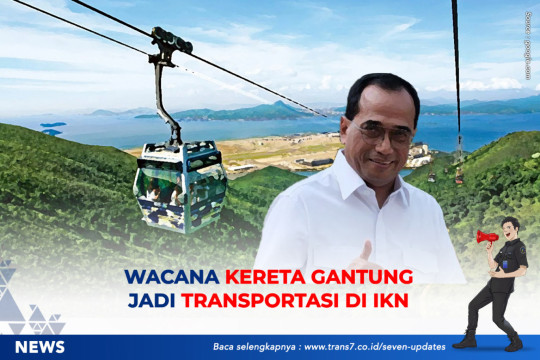 Wacana Kereta Gantung Jadi Transportasi Di IKN