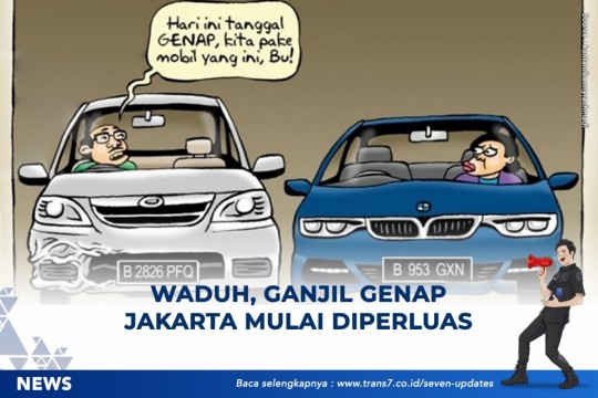 Waduh, Ganjil Genap Di Jakarta Mulai Diperluas