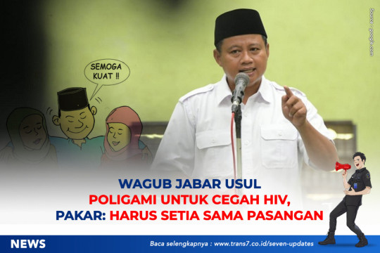 Wagub Jabar Usul Poligami Untuk Cegah HIV, Pakar: Harus Setia Sama Pasangan