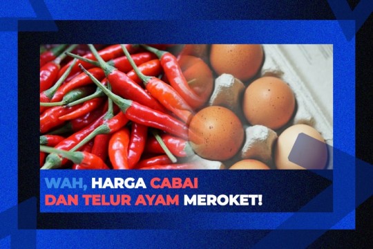 Wah, Harga Cabai Dan Telur Ayam Meroket!