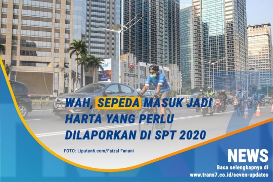 Wah, Sepeda Masuk Jadi Harta Yang Perlu Dilaporkan Di SPT 2020