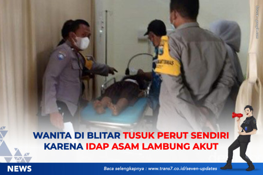 Wanita Di Blitar Tusuk Perut Sendiri Karena Idap Asam Lambung Akut