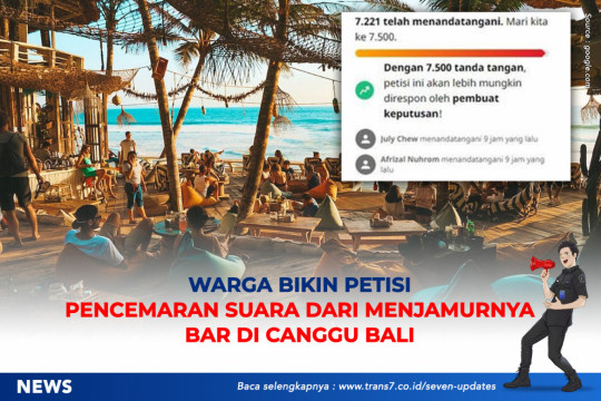 Warga Bikin Petisi Pencemaran Suara Dari Menjamurnya Bar Di Canggu Bali