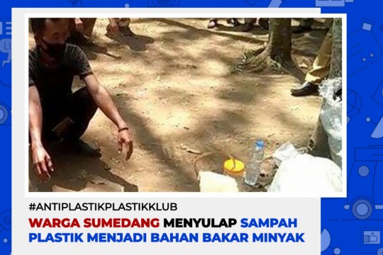 Warga Sumedang Menyulap Sampah Plastik Menjadi Bahan Bakar Minyak