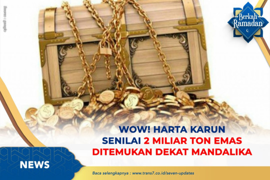 Wow! Harta Karun Senilai 2 Miliar Ton Emas Ditemukan Dekat Mandalika