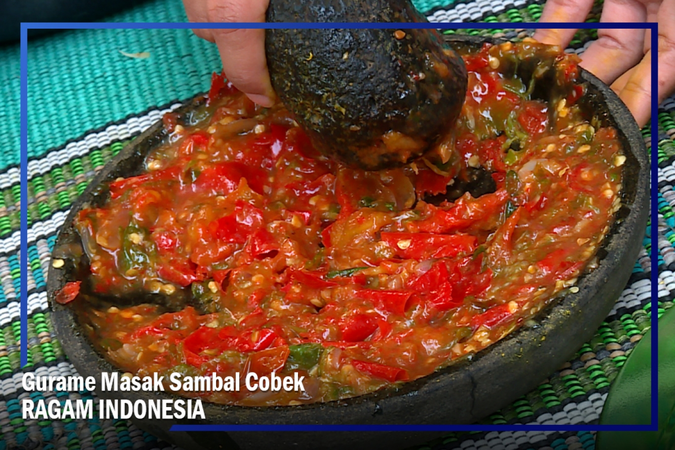 TRANS7 Gurame Masak Sambal Cobek 