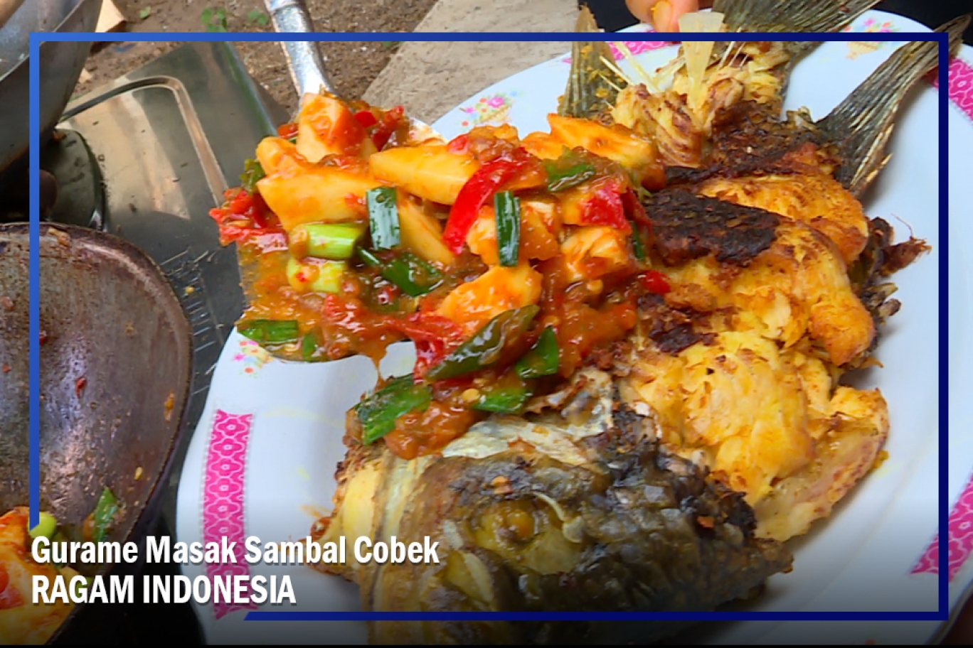 TRANS7 Gurame Masak Sambal Cobek 