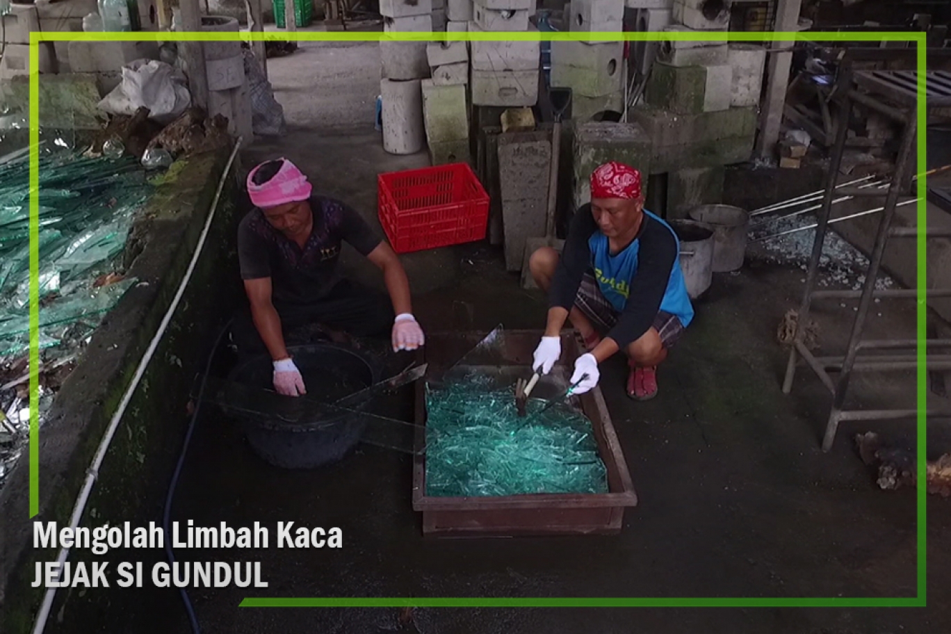 TRANS7 Mengolah Limbah  Kaca