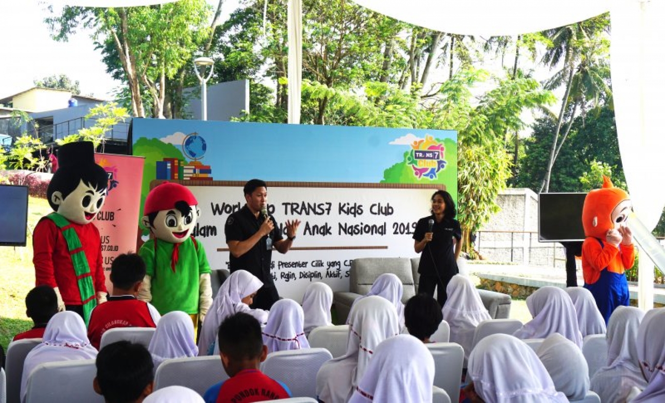 Peresmian Taman Bermain Si Bolang Dan Workshop TRANS7 Kids Club
